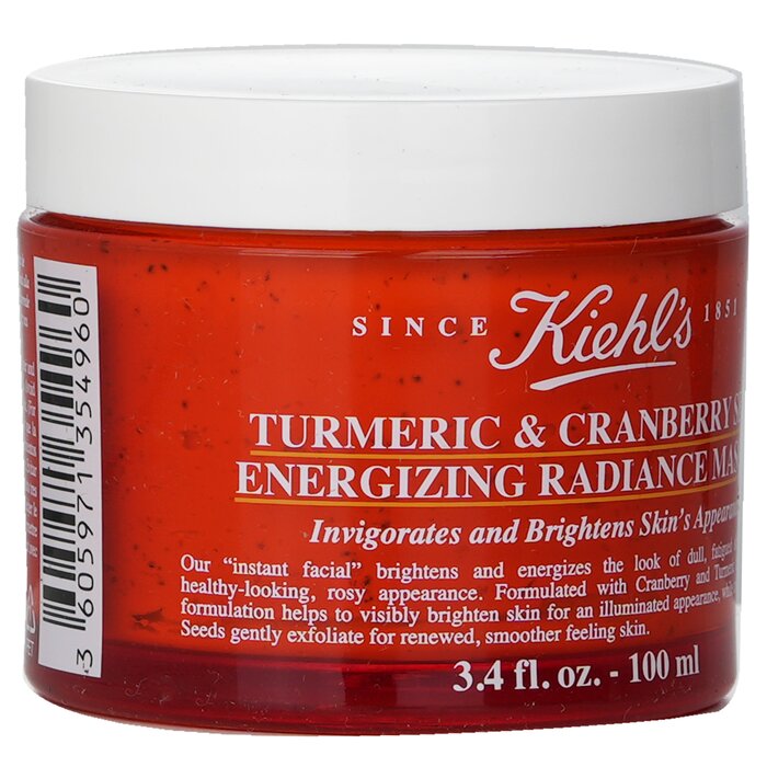 Kiehl's Turmeric & Cranberry Seed Energizing Radiance Masque מסכה לפנים 100ml/3.4ozProduct Thumbnail
