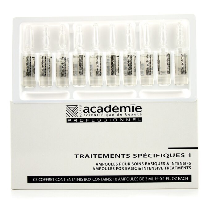 Academie Ampoules Royal Jelly (Nourishes) - For Dry Skin 10x3ml/0.1ozProduct Thumbnail