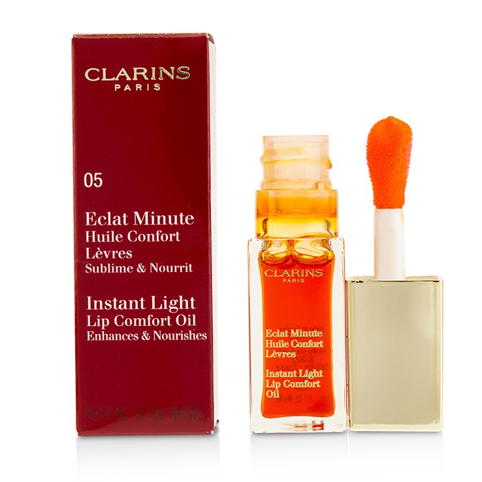 Clarins Eclat Minute Instant Light Lip Comfort Oil שמן לשפתיים שמן לשפתיים 7ml/0.1ozProduct Thumbnail