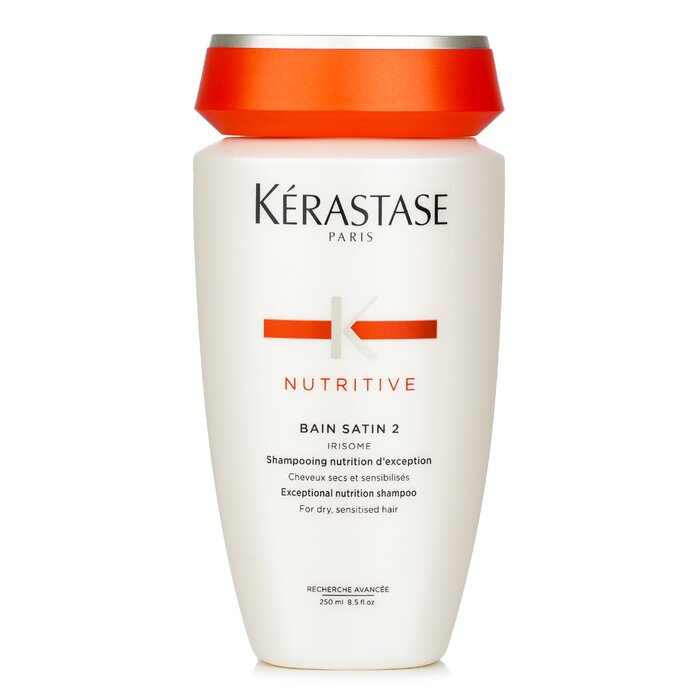Kerastase Nutritive Bain Satin 2 Exceptional Nutrition Shampoo (For Dry, Sensitised Hair)  250ml/8.5ozProduct Thumbnail