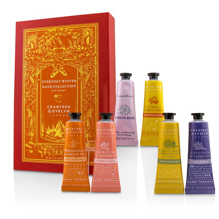 Crabtree & Evelyn 瑰珀翠 日常冬季護手系列 Everyday Winter Hand Collection 6x25ml/0.86ozProduct Thumbnail