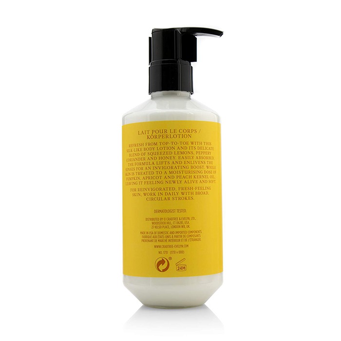 Crabtree & Evelyn Citron & Coriander Energising Body Lotion 250ml/8.5ozProduct Thumbnail