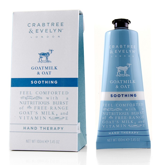 Crabtree & Evelyn Kuracja do rąk Goatmilk & Oat Soothing Hand Therapy 100ml/3.45ozProduct Thumbnail