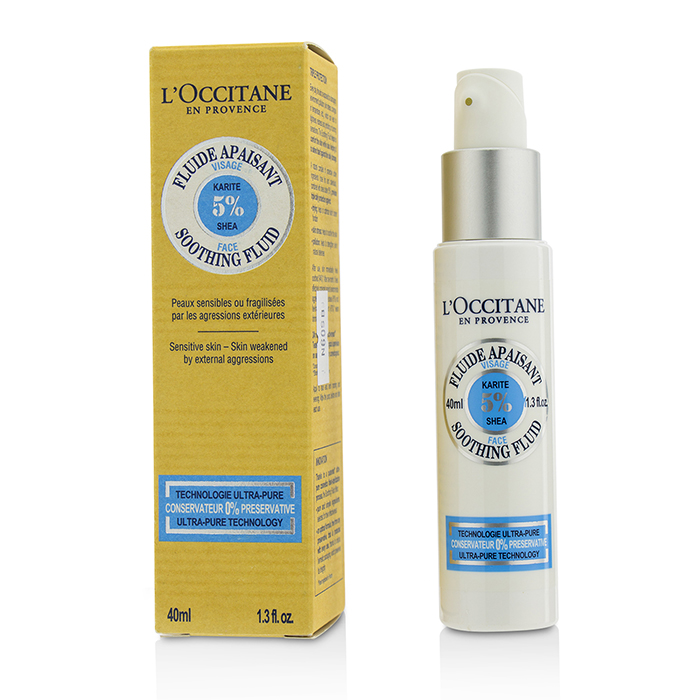 L'Occitane Shea 5% Face Soothing Fluid (For Sensitive Skin) 40ml/1.3ozProduct Thumbnail