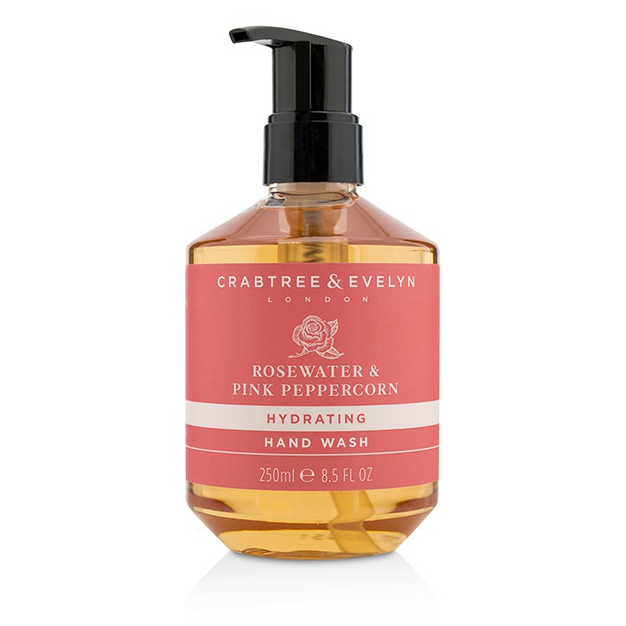 Crabtree & Evelyn Rosewater & Pink Peppercorn Hydrating Hand Wash 250ml/8.5ozProduct Thumbnail