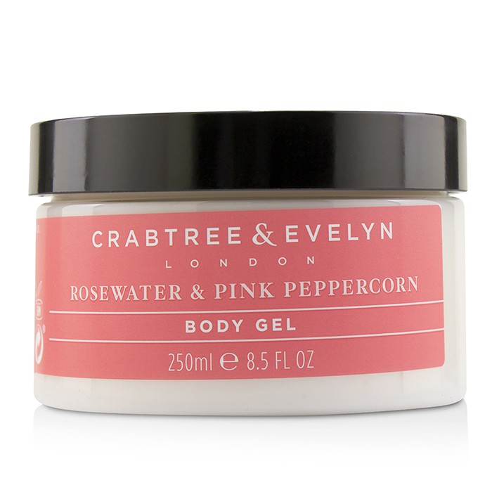 Crabtree & Evelyn 瑰珀翠  Rosewater & Pink Peppercorn Hydrating Body Gel 250ml/8.5ozProduct Thumbnail