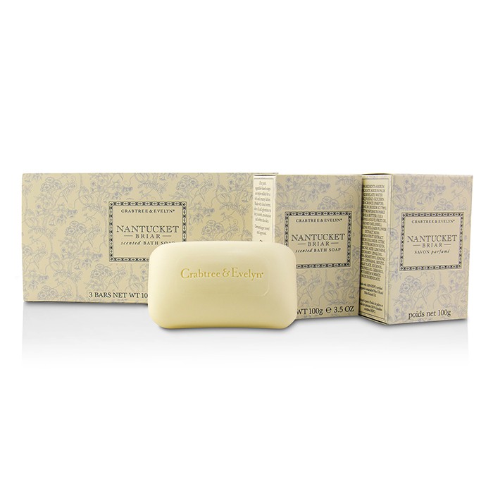 Crabtree & Evelyn Nantucket Briar Scented Bath Soap 3x100g/3.5ozProduct Thumbnail