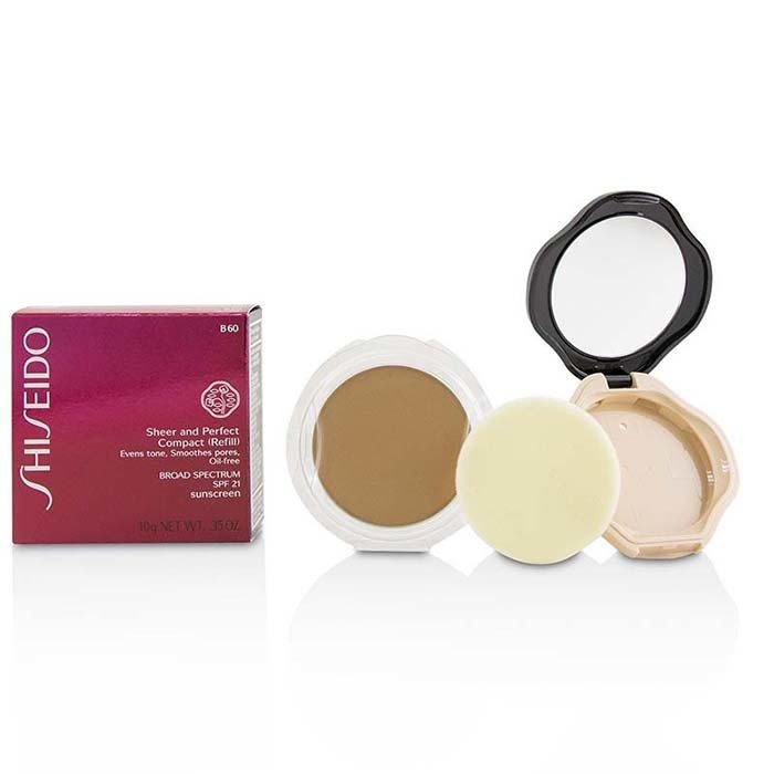 Shiseido أساس مضغوط شفاف SPF 21 (عبوة احتياطية) 10g/0.35ozProduct Thumbnail