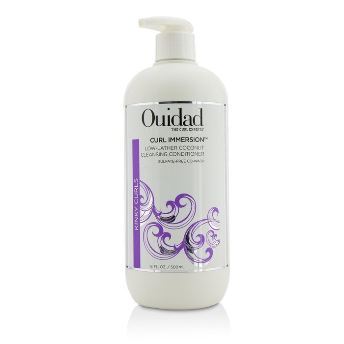 Ouidad 奎德美髮專家 無泡沫椰子潔淨潤髮乳 Curl Immersion Low-Lather Coconut Cleansing Conditioner (捲髮使用) 500ml/16ozProduct Thumbnail