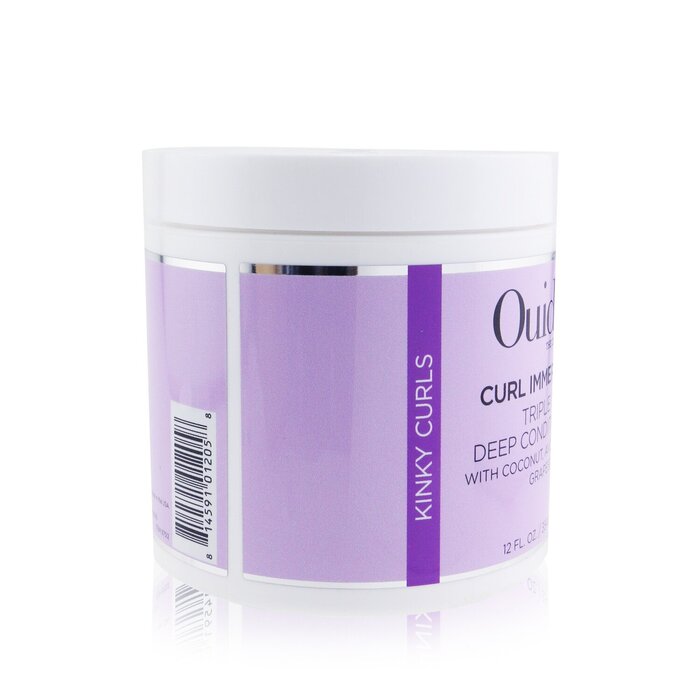 Ouidad Curl Immersion Triple Treat Deep Conditioner (Kinky Curls) 354ml/12ozProduct Thumbnail