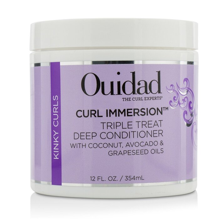 Ouidad Curl Immersion Triple Treat Deep Acondicionador (Kinky Curls) 354ml/12ozProduct Thumbnail
