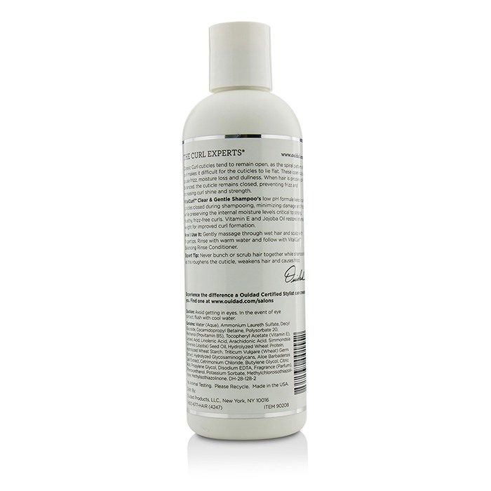 Ouidad 奎德美髮專家 透明溫和洗髮露 VitalCurl Clear & Gentle Shampoo(經典曲髮) 250ml/8.5ozProduct Thumbnail