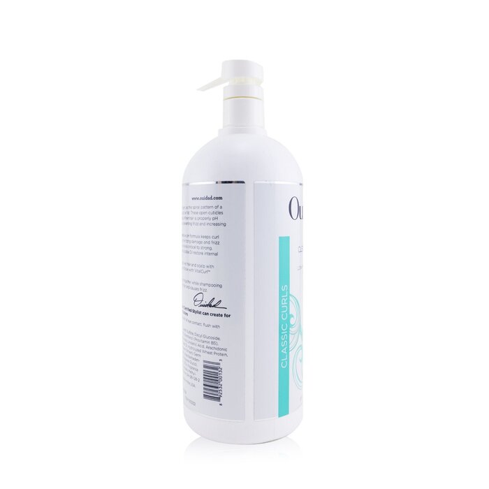 Ouidad 奎德美髮專家 透明溫和洗髮露 VitalCurl Clear & Gentle Shampoo(經典曲髮) 1000ml/33.8ozProduct Thumbnail