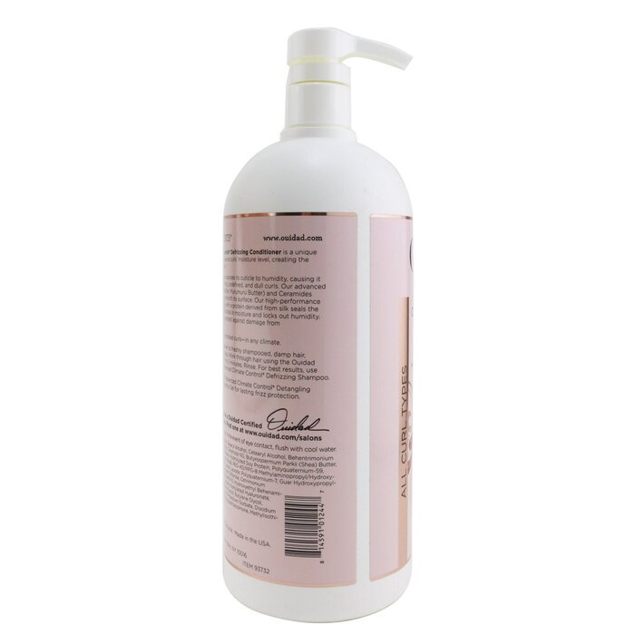 Ouidad 奎德美髮專家 全能去毛躁潤髮乳 Advanced Climate Control Defrizzing Conditioner(捲髮適用) 1000ml/33.8ozProduct Thumbnail