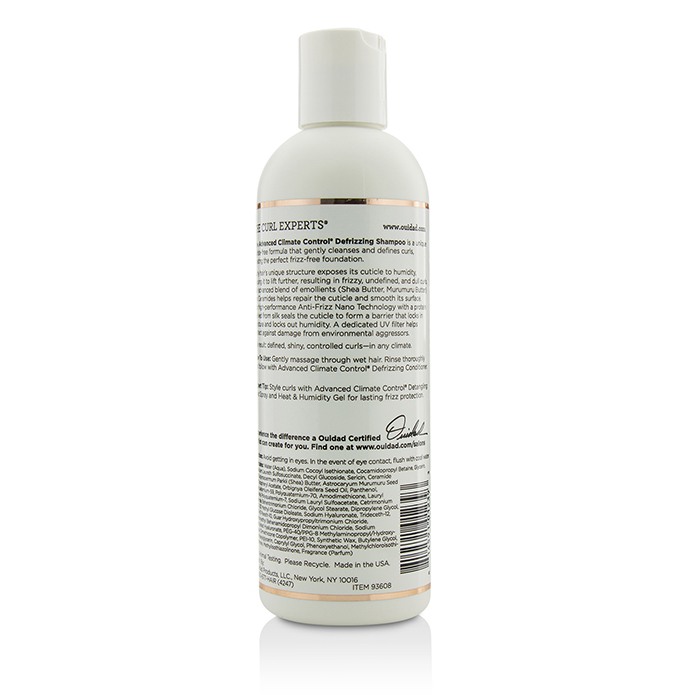 Ouidad Advanced Climate Control Defrizzing Shampoo (All Curl Types) שמפו עבור כל סוגי התלתלים 250ml/8.5ozProduct Thumbnail