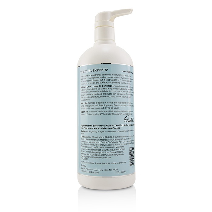 Ouidad Moisture Lock Leave-In Conditioner (All Curl Types) 1000ml/33.8ozProduct Thumbnail