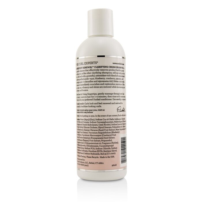 Ouidad Superfruit Renewal Clarifying Cream Shampoo (All Textures) 250ml/8.5ozProduct Thumbnail