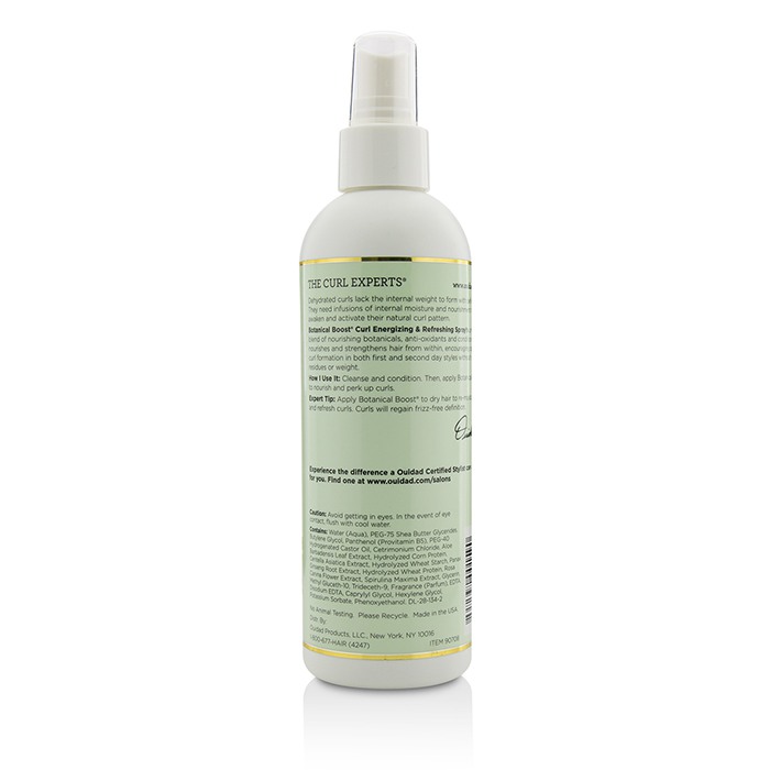 Ouidad Botanical Boost Curl Energizing & Refreshing Spray (All Curl Types) 250ml/8.5ozProduct Thumbnail