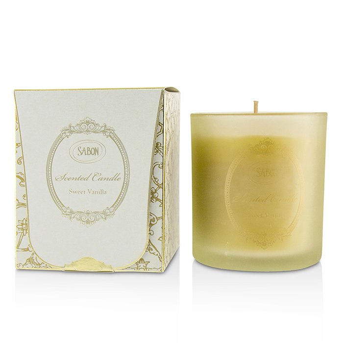 Sabon Świeca zapachowa Glass Candles - Sweet Vanilla 250ml/8.79ozProduct Thumbnail