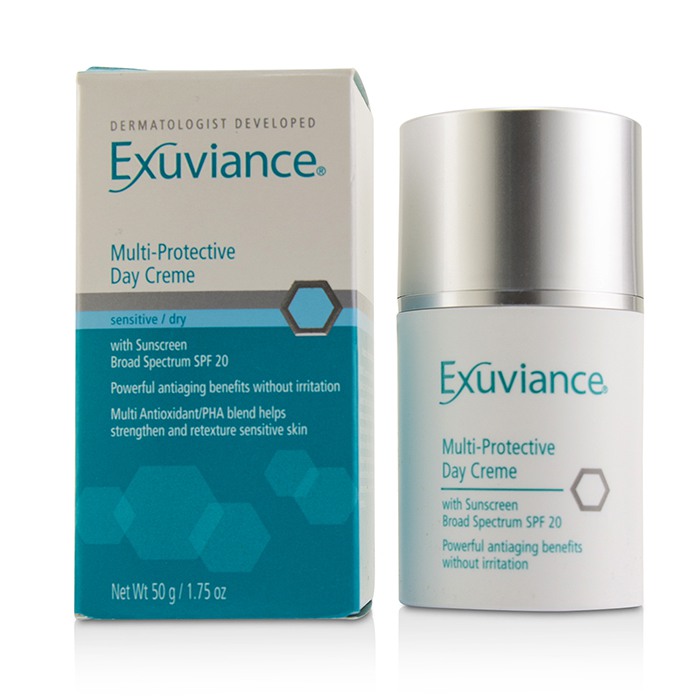 Exuviance Multi-Protective Day Creme SPF 20 - For Sensitive/ Dry Skin (Box Slightly Damaged) 50g/1.75ozProduct Thumbnail