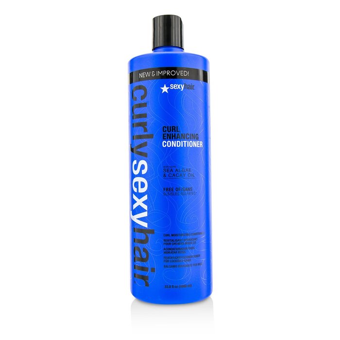 Sexy Hair Concepts Curly Sexy Hair Curl Enhancing Curl Moisturizing Conditioner מרכך לשיער מתולתל 1000ml/33.8ozProduct Thumbnail