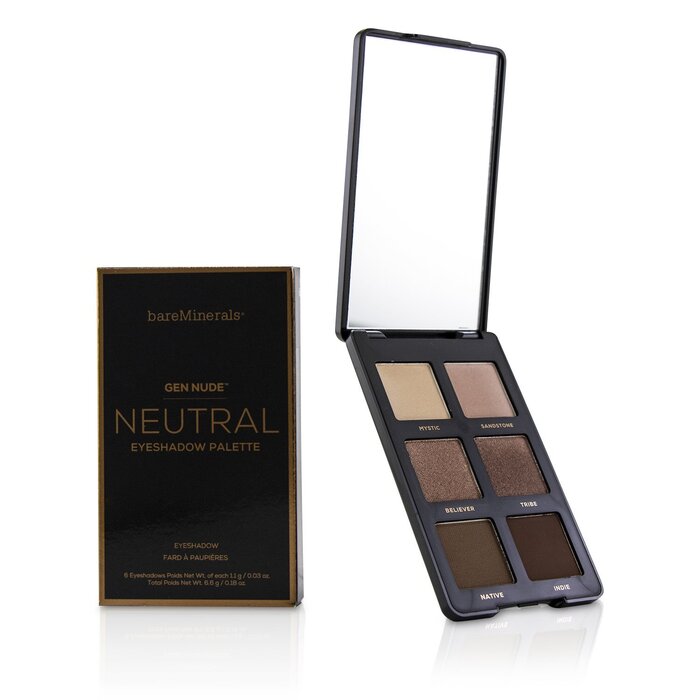 BareMinerals Gen Nude Eye Shadow Palette 6x1.1g/0.03ozProduct Thumbnail