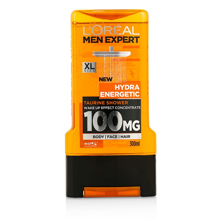 L'Oreal Men Expert Shower Gel - Hydra Energetic (For Body, Face & Hair) 300ml/10.1ozProduct Thumbnail