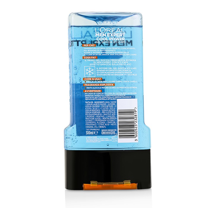 ロレアル L'Oreal Men Expert Shower Gel - Cool Power (For Body, Face & Hair) 300ml/10.1ozProduct Thumbnail
