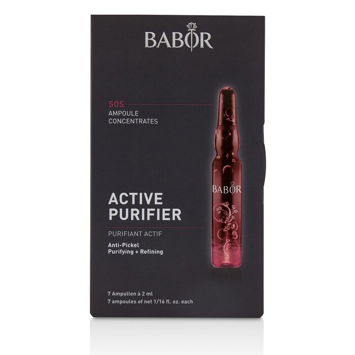 Babor Ampoule Concentrates Active Purifier (Purifying+Refining) - For Problematic, Impure Skin 7x2ml/0.06ozProduct Thumbnail