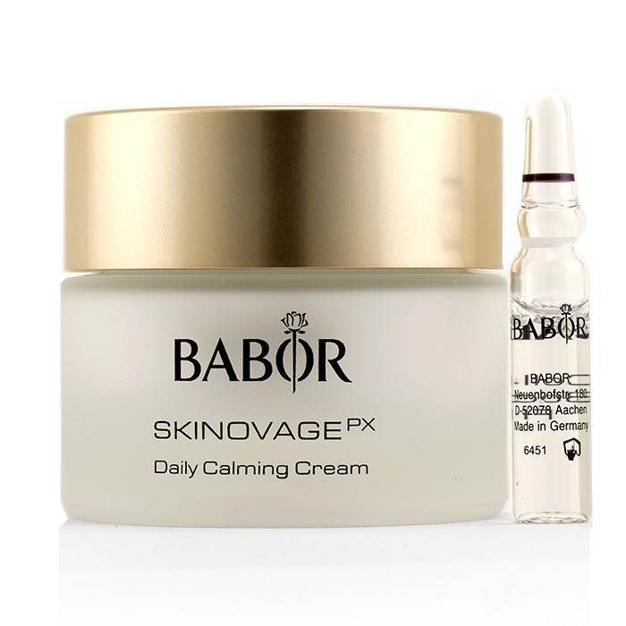 Babor 芭柏爾 智慧經典抗壓日霜+膠原蛋白安瓶 (敏感肌膚) Skinovage PX Calming Sensitive Daily Calming Cream (with Free Collagen Booster Fluid 2ml) - For Sensitive Skin 50ml/1.7ozProduct Thumbnail