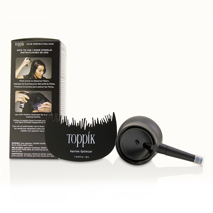 Toppik Zestaw Hair Perfecting Duo : 1x Spray Applicator + 1x Hairline Optimizer 2pcsProduct Thumbnail