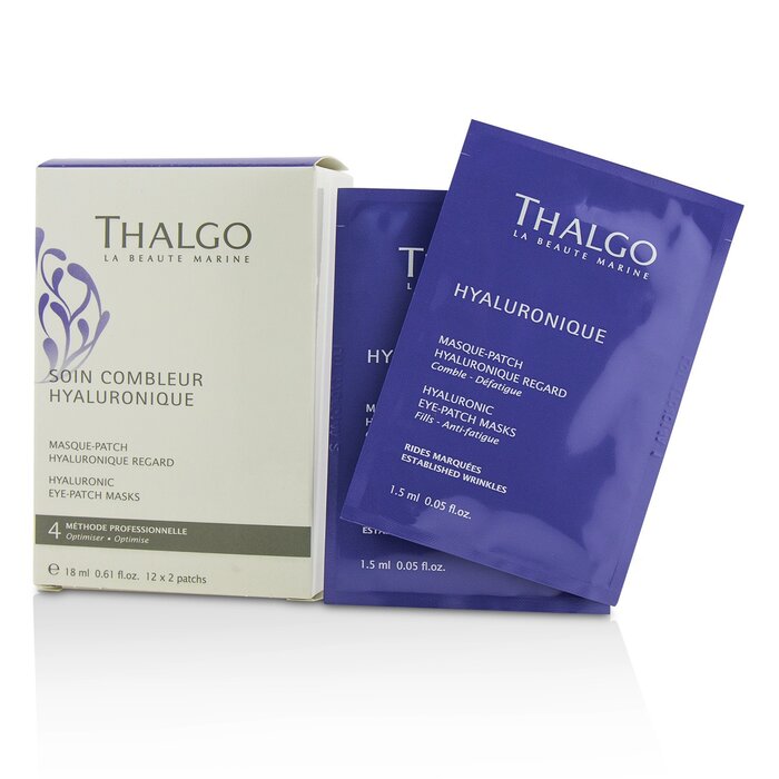 Thalgo Hyaluronique Hyaluronic Eye-Patch Masks (Salongstørrelse) 12x2patchsProduct Thumbnail
