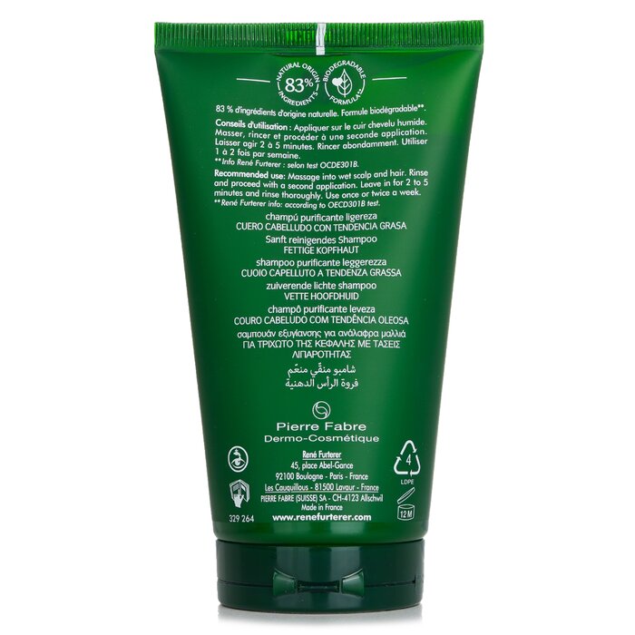 Rene Furterer Szampon do włosów Curbicia Purifying Ritual Normalizing Lightness Shampoo (Scalp Prone To Oiliness) 150ml/5ozProduct Thumbnail