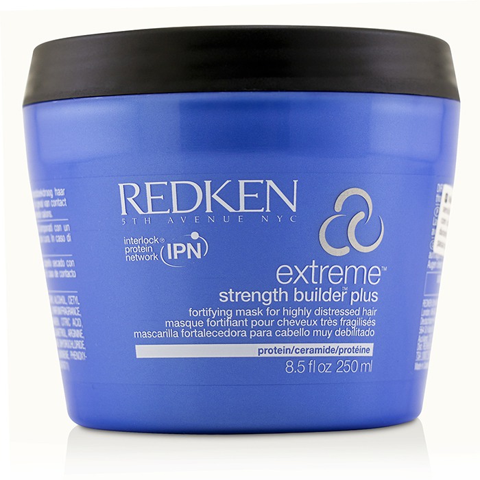 Redken Maska do włosów Extreme Strength Builder Plus Fortifying Mask (For Highly Distressed Hair) 250ml/8.5ozProduct Thumbnail