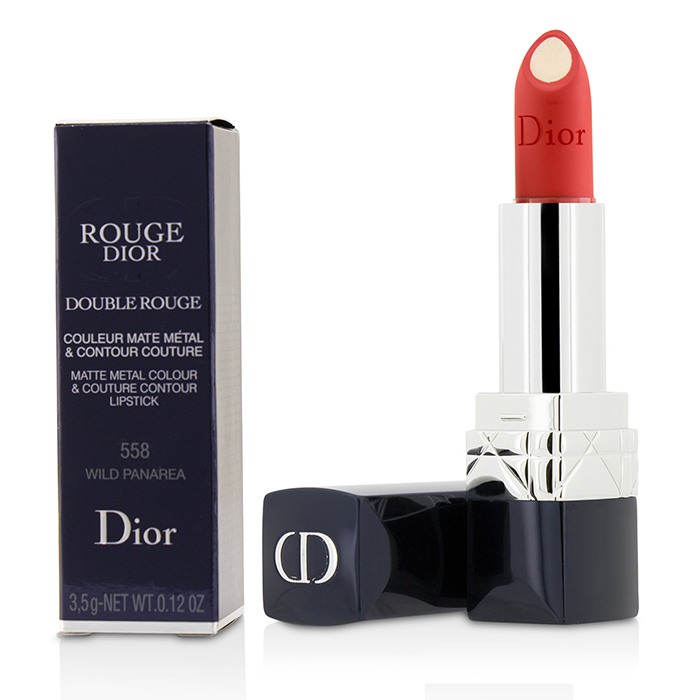 Christian Dior Pomadka do ust Rouge Dior Double Rouge Matte Metal Colour & Couture Contour Lipstick 3.5g/0.12ozProduct Thumbnail