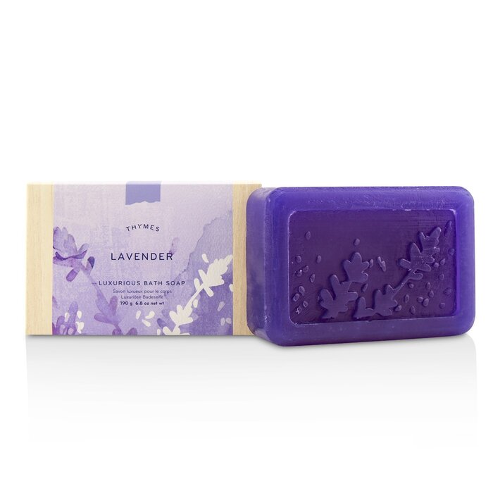 Thymes 香百里 薰衣草奢華沐浴皂 Lavender Luxurious Bath Soap 190g/6.8ozProduct Thumbnail