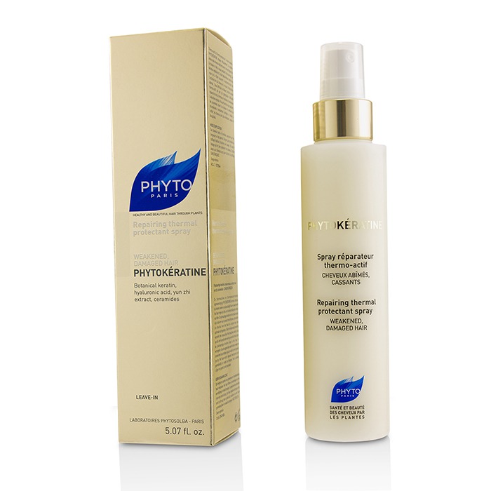 Phyto Phytokeratine Repairing Thermal Protectant Spray (Weakened, Damaged Hair) 150ml/5.07ozProduct Thumbnail