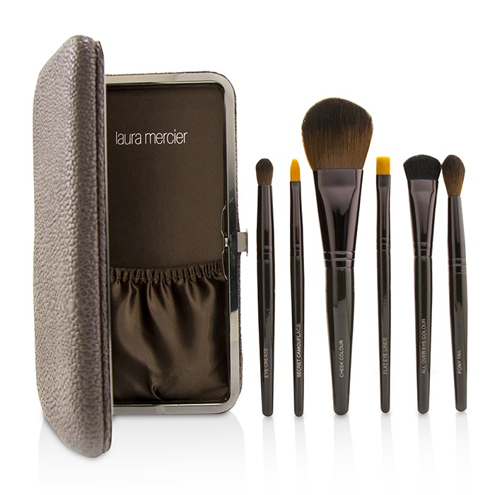 Laura Mercier Brush Up Luxe Brush Collection 6pcs+1caseProduct Thumbnail