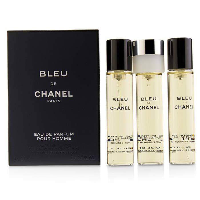 Chanel Bleu De Chanel Eau De Parfum Twist & Spray Refill 3x20mlProduct Thumbnail
