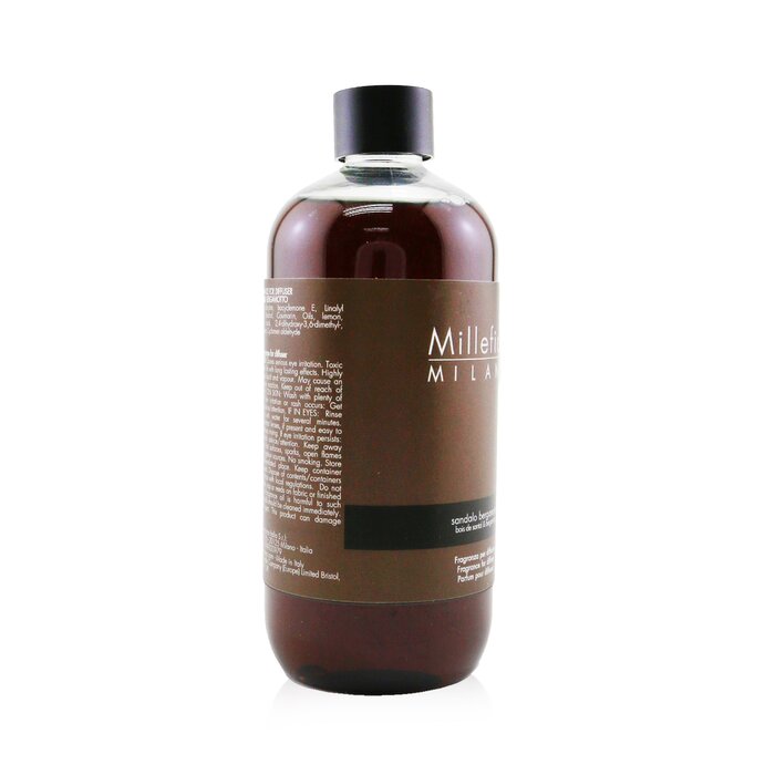 Millefiori Wkład do dyfuzora zapachowego Natural Fragrance Diffuser Refill - Sandalo Bergamotto 500ml/16.7ozProduct Thumbnail