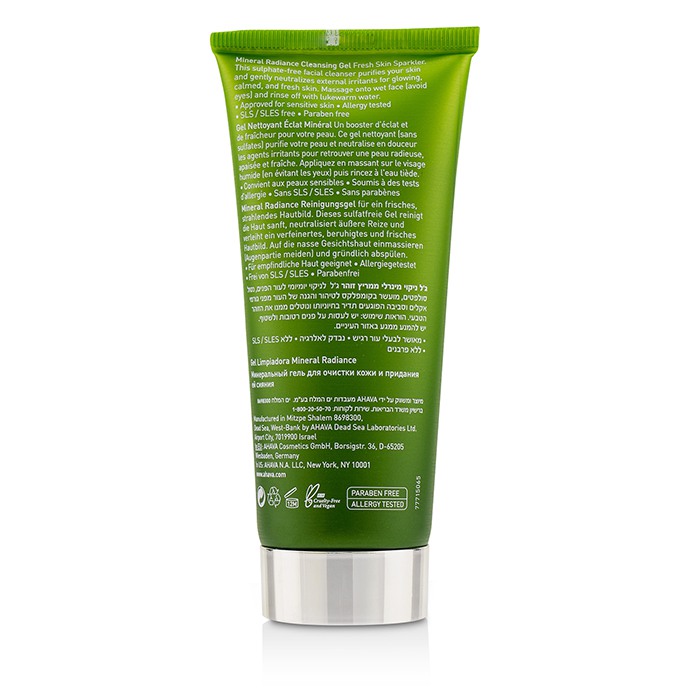 Ahava Mineral Radiance Cleansing Gel ג'ל ניקוי 100ml/3.4ozProduct Thumbnail
