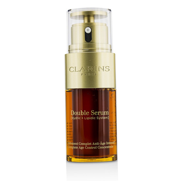 Clarins Double Serum (Hydric + Lipidic System) Complete Age Control Concentrate (Uemballert) 30ml/1ozProduct Thumbnail