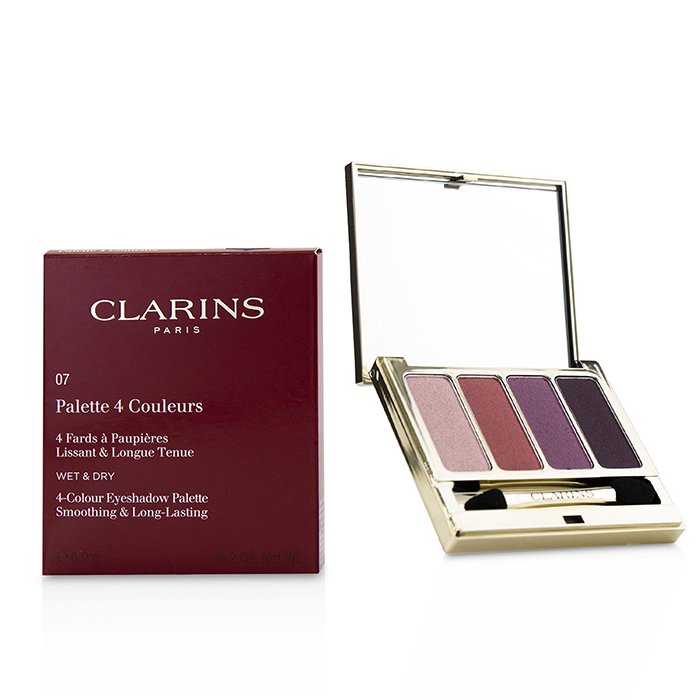 Clarins 4 Colour Eyeshadow Palette (Smidig og langvarig) 6.9g/0.2ozProduct Thumbnail