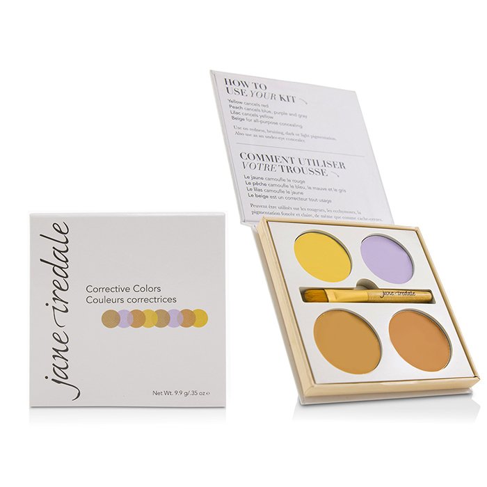 Jane Iredale Corrective Colors Kit (4x Concealer + 1x Applicator) 9.9g/0.35oz 9.9g/0.35ozProduct Thumbnail