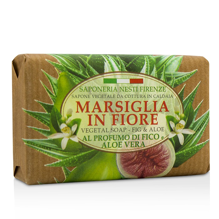 Nesti Dante Sabonete Marsiglia In Fiore Vegetal - Figo e Aloe Vera 125g/4.3ozProduct Thumbnail