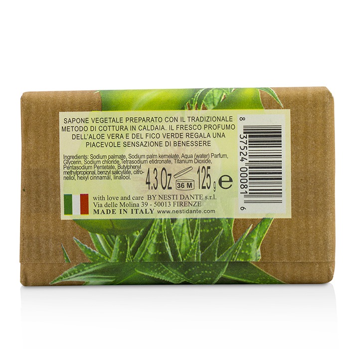 Nesti Dante Sabonete Marsiglia In Fiore Vegetal - Figo e Aloe Vera 125g/4.3ozProduct Thumbnail