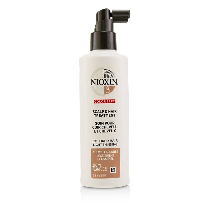 Nioxin 3D Care System 3 Scalp & Hair Treatment (Colored Hair, Light Thinning, Color Safe) 200ml/6.76ozProduct Thumbnail
