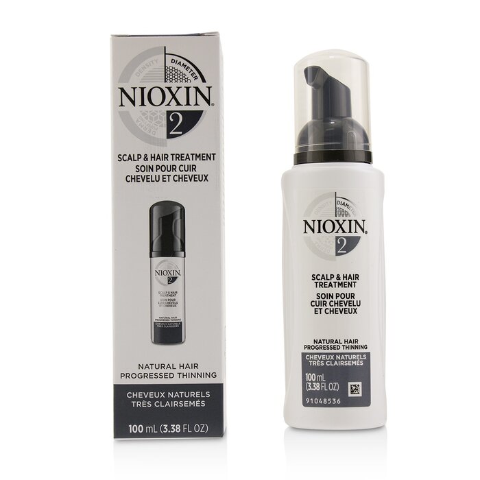 Nioxin Diameter System 2 Средство для Волос и Кожи Головы (для Натуральных Волос, Прогрессирующее Выпадение) 100ml/3.38ozProduct Thumbnail