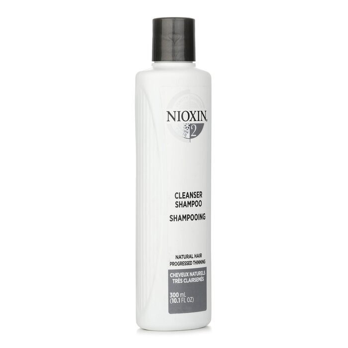 Nioxin Derma Purifying System 2 Cleanser Shampoo (שיער טבעי, הדלדלות מתקדמת) שמפו 300ml/10.1ozProduct Thumbnail