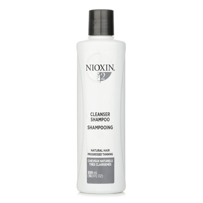 Nioxin Derma Purifying System 2 Cleanser Shampoo (שיער טבעי, הדלדלות מתקדמת) שמפו 300ml/10.1ozProduct Thumbnail
